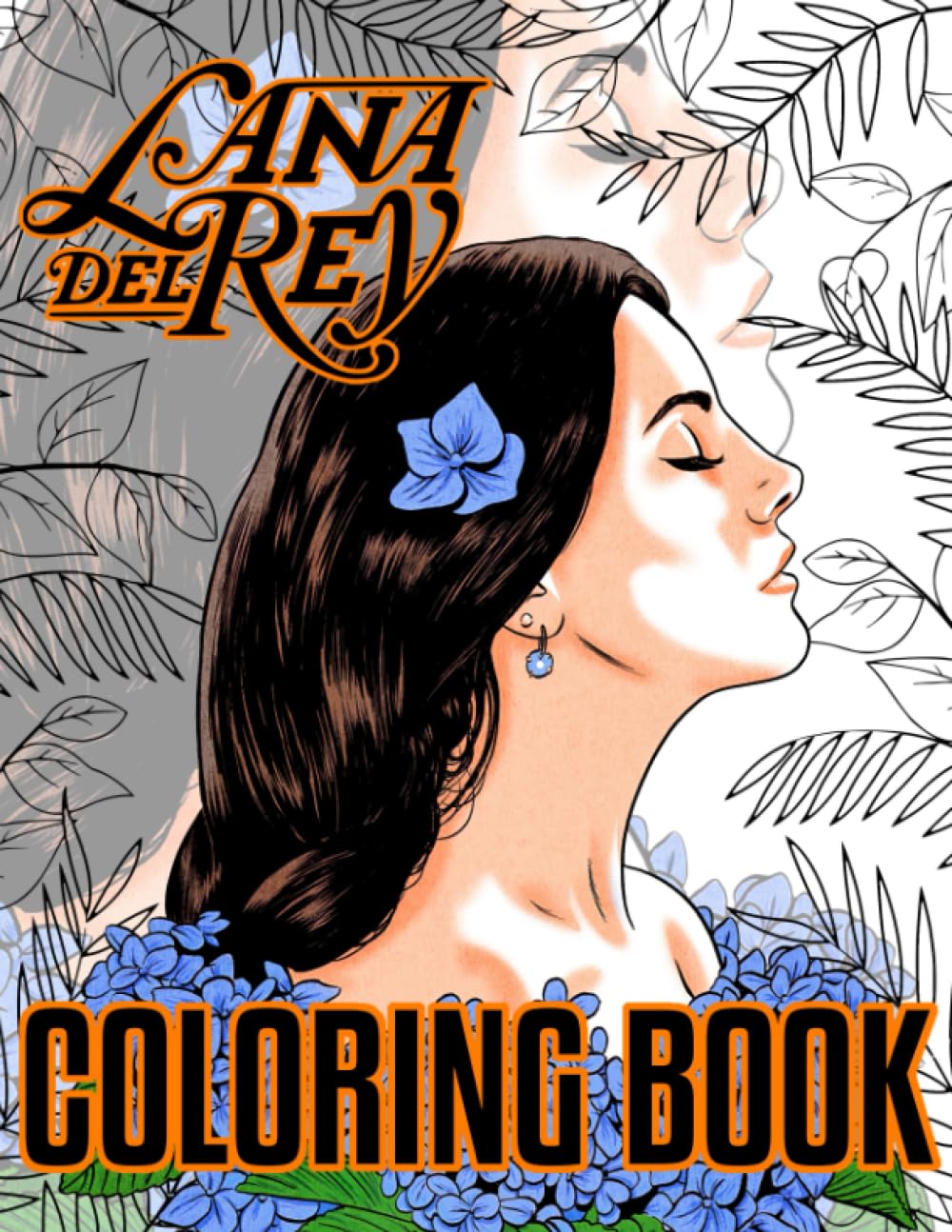 Lana Del Rey - Libro de colorear