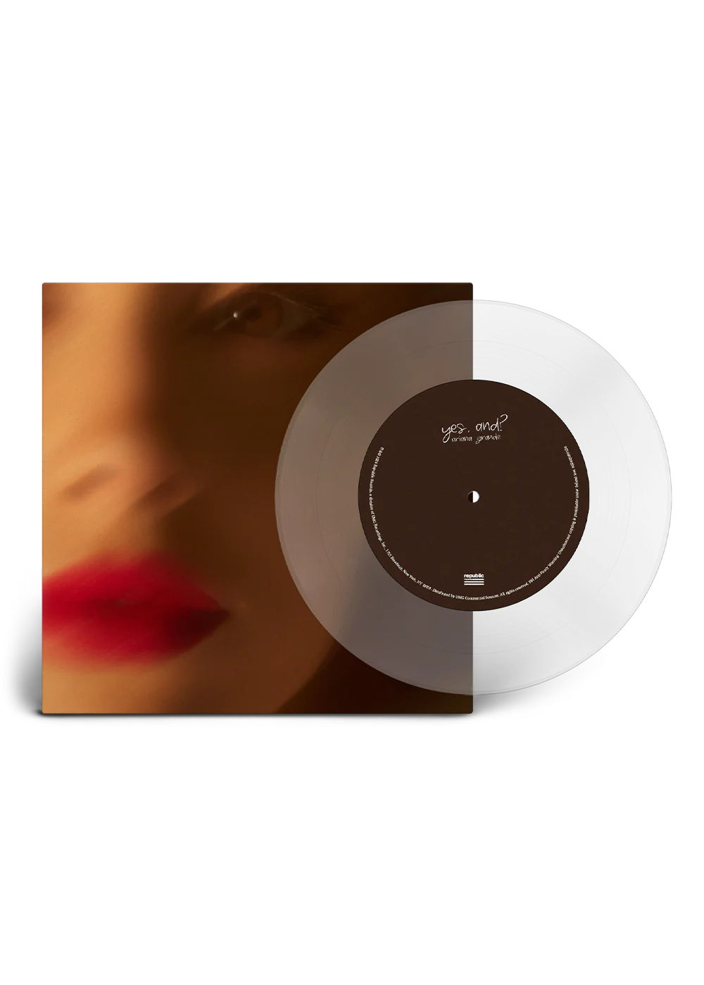 Ariana Grande - vinilo yes, and? 7"