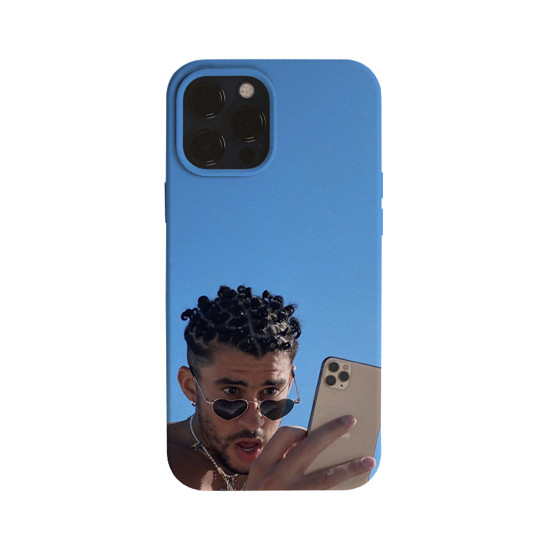 Bad Bunny - Lente corazón - Estuche para teléfono / iPhone