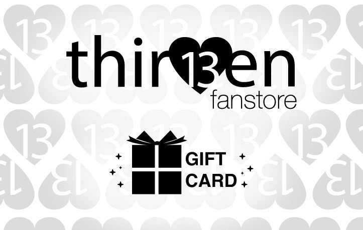 Thirteen Fanstore Giftcard