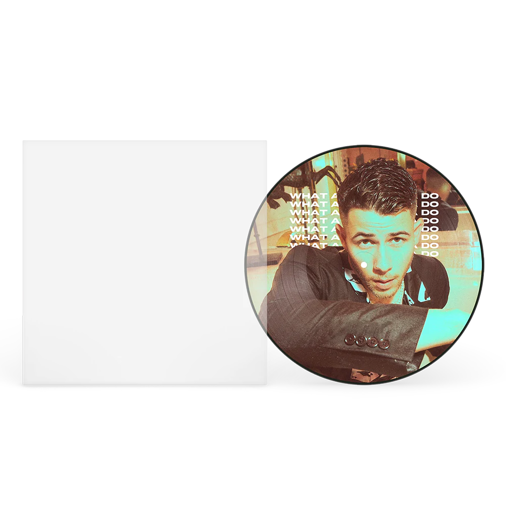 Jonas Brothers - What A Man Gotta Do - Nick Jonas version - 7’’ picture disc