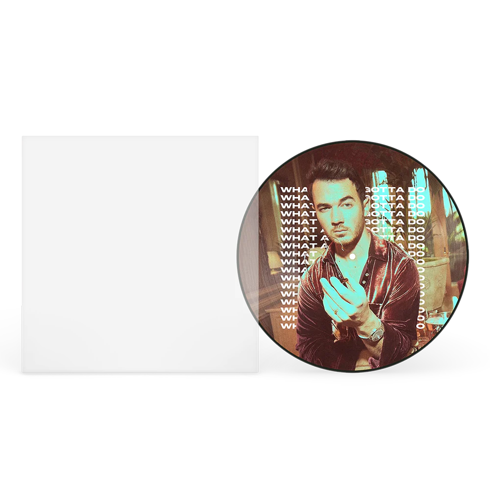 Jonas Brothers - What A Man Gotta Do - Kevin Jonas version - 7’’ picture disc