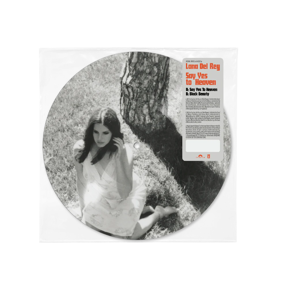 Lana del Rey - Say yes to heaven / Black Beauty 7” picture disc