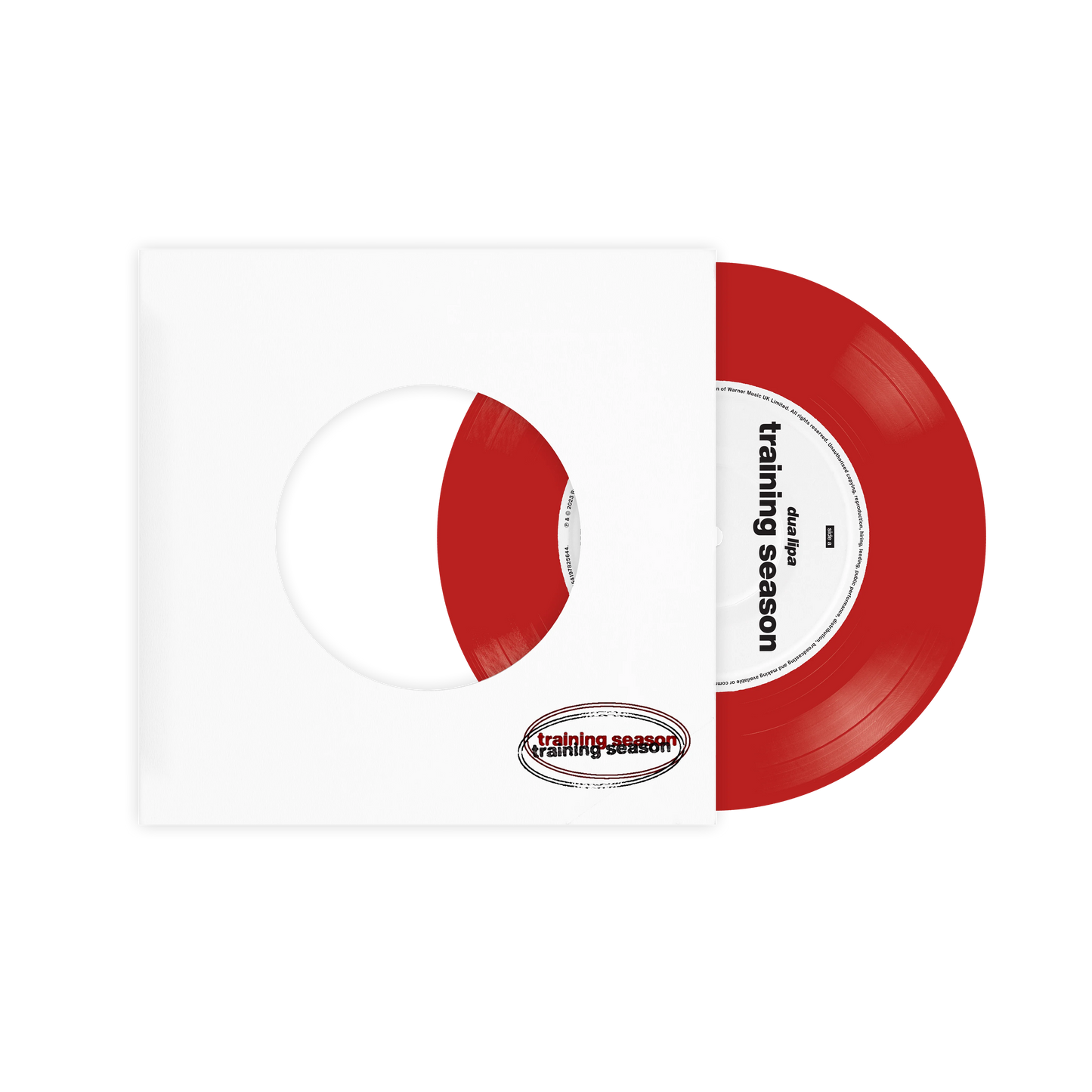 Dua Lipa - Training Season 7’ vinilo, edición limitada.