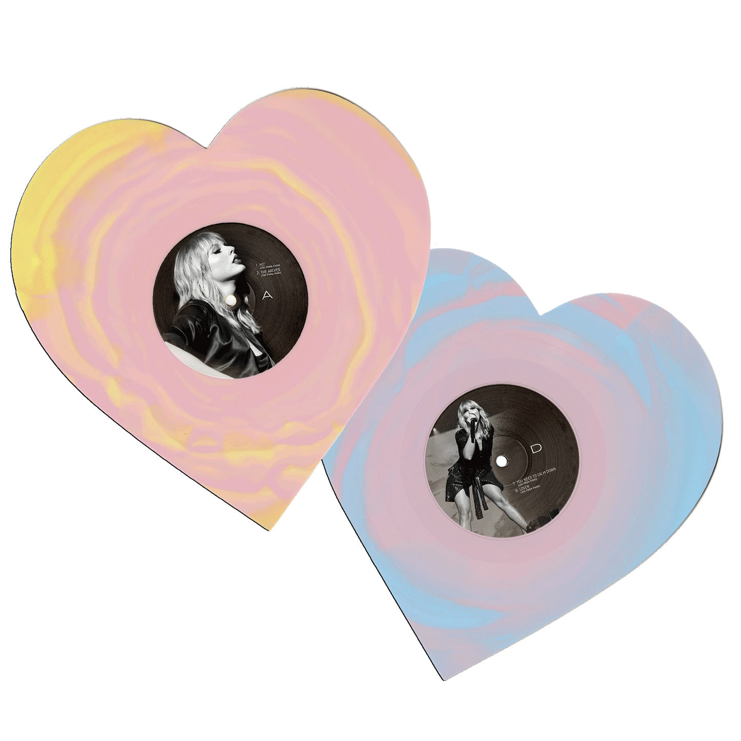 Taylor Swift - Lover (Live from Paris) Vinilo en forma de corazón