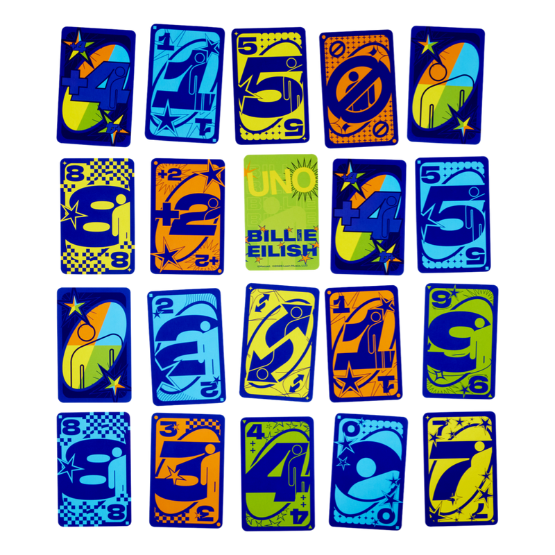 Billie Eilish - UNO Canvas™ cartas de juego - Edición Limitada