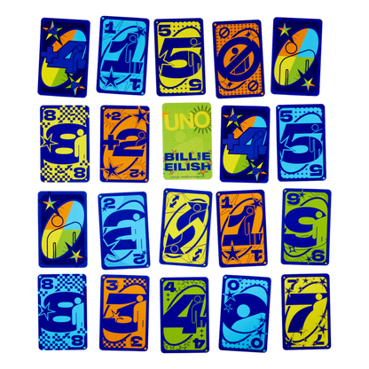 Billie Eilish - UNO Canvas™ cartas de juego - Edición Limitada
