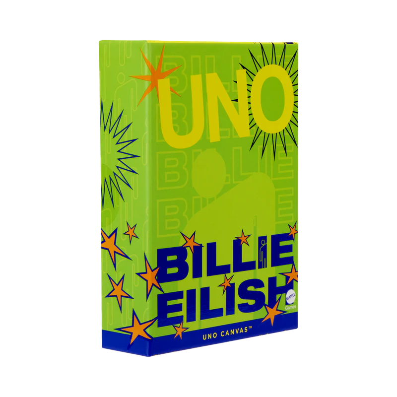 Billie Eilish - UNO Canvas™ cartas de juego - Edición Limitada