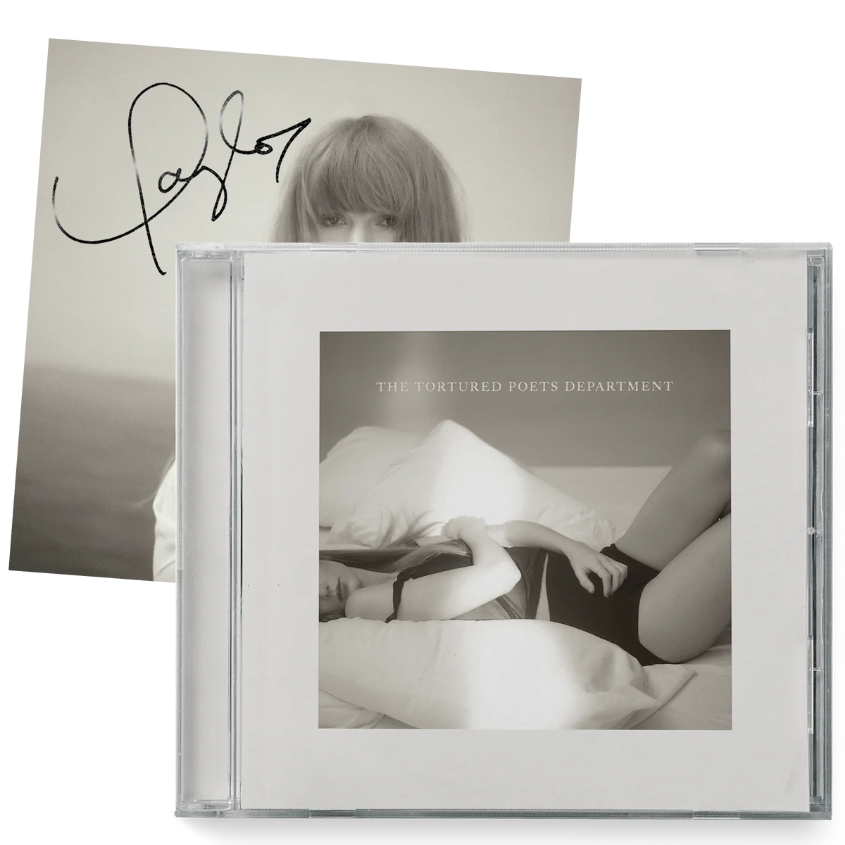 Taylor Swift - The Tortured Poets Department - CD Firmado