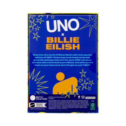 Billie Eilish - UNO Canvas™ cartas de juego - Edición Limitada
