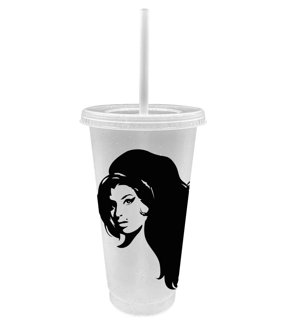 Amy Winehouse - Vaso Reutilizable 24oz