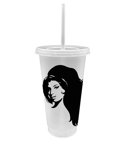 Amy Winehouse - Vaso Reutilizable 24oz