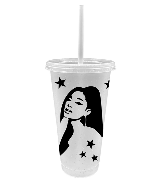 Ariana Grande - Vaso Reutilizable 24oz