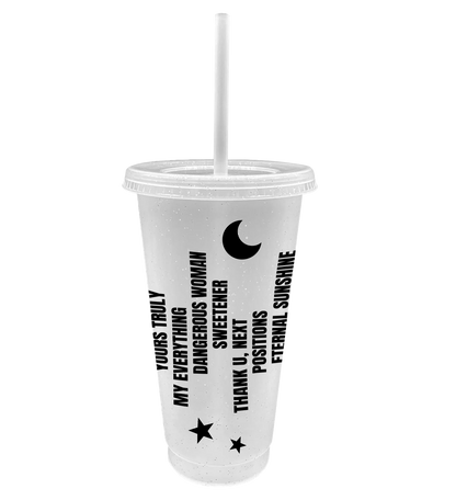 Ariana Grande - Vaso Reutilizable 24oz