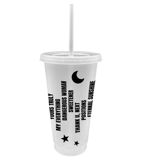 Ariana Grande - Vaso Reutilizable 24oz