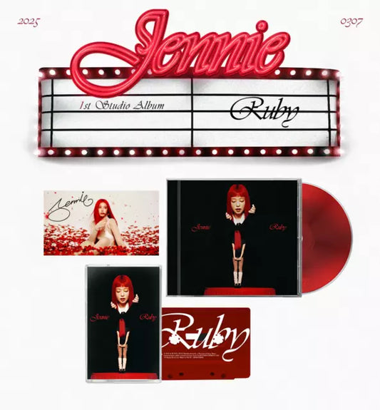 Jennie - Ruby bundle CD con inserto firmado + cassette