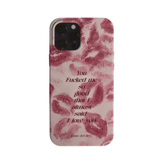 Lana del Rey - I almost said I love you - Estuche para teléfono / iPhone