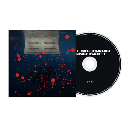 Billie Eilish - Hit me hard and soft, CD pintado por Billie, Edición limitada.