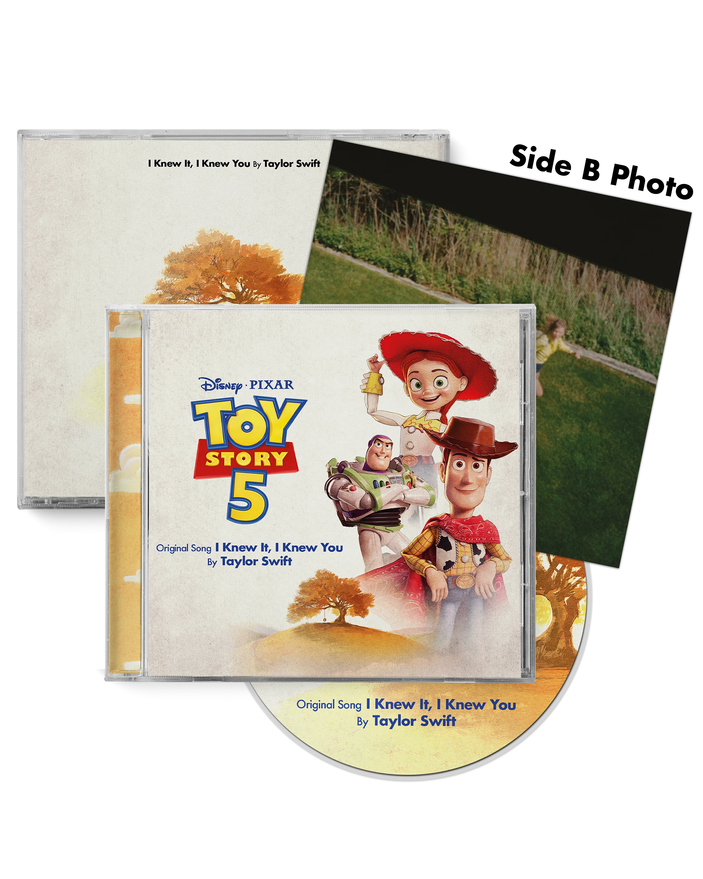 Taylor Swift -  "I knew It, I Knew You" Toy Story 5 - CD collection