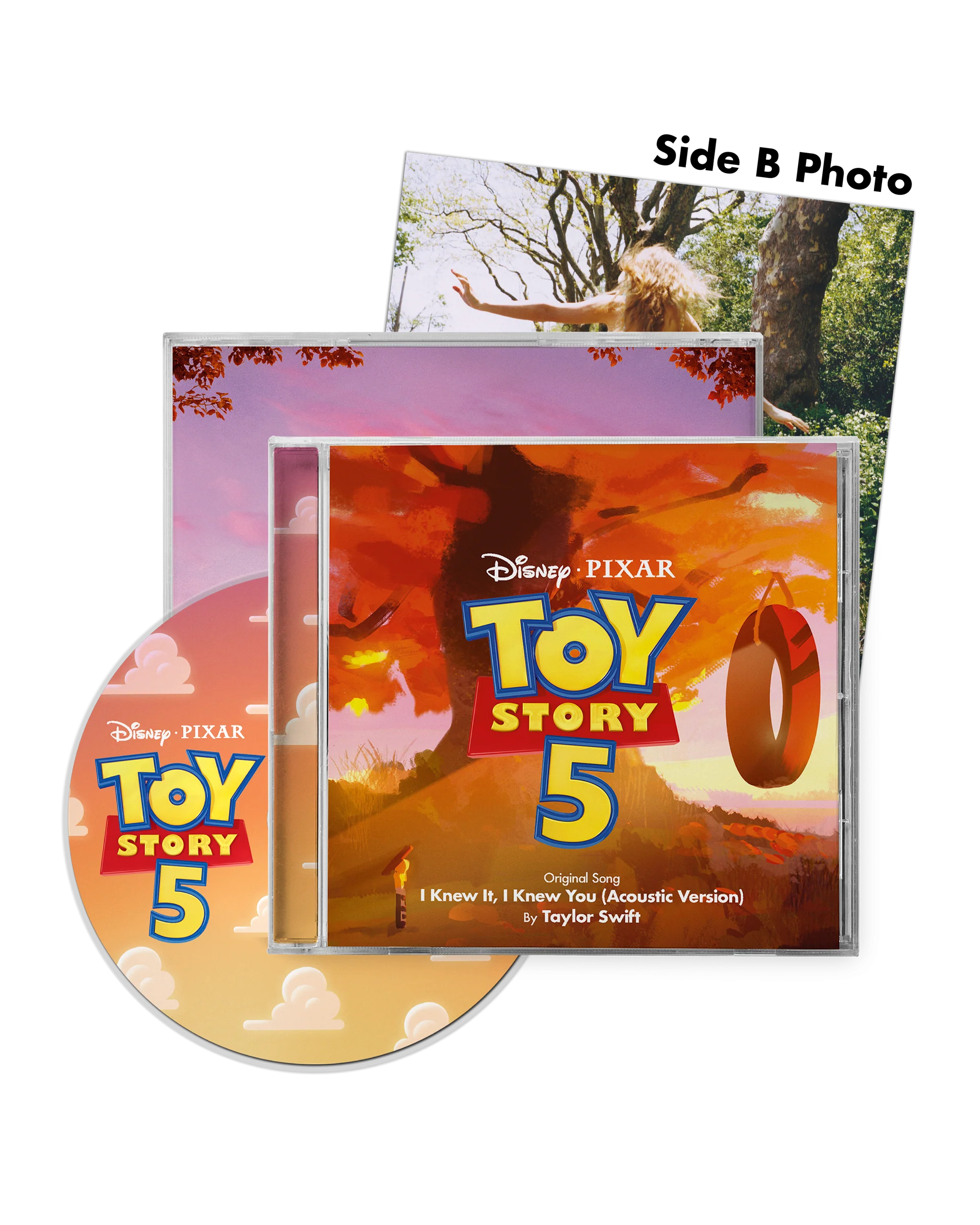 Taylor Swift -  "I knew It, I Knew You" Toy Story 5 - CD collection