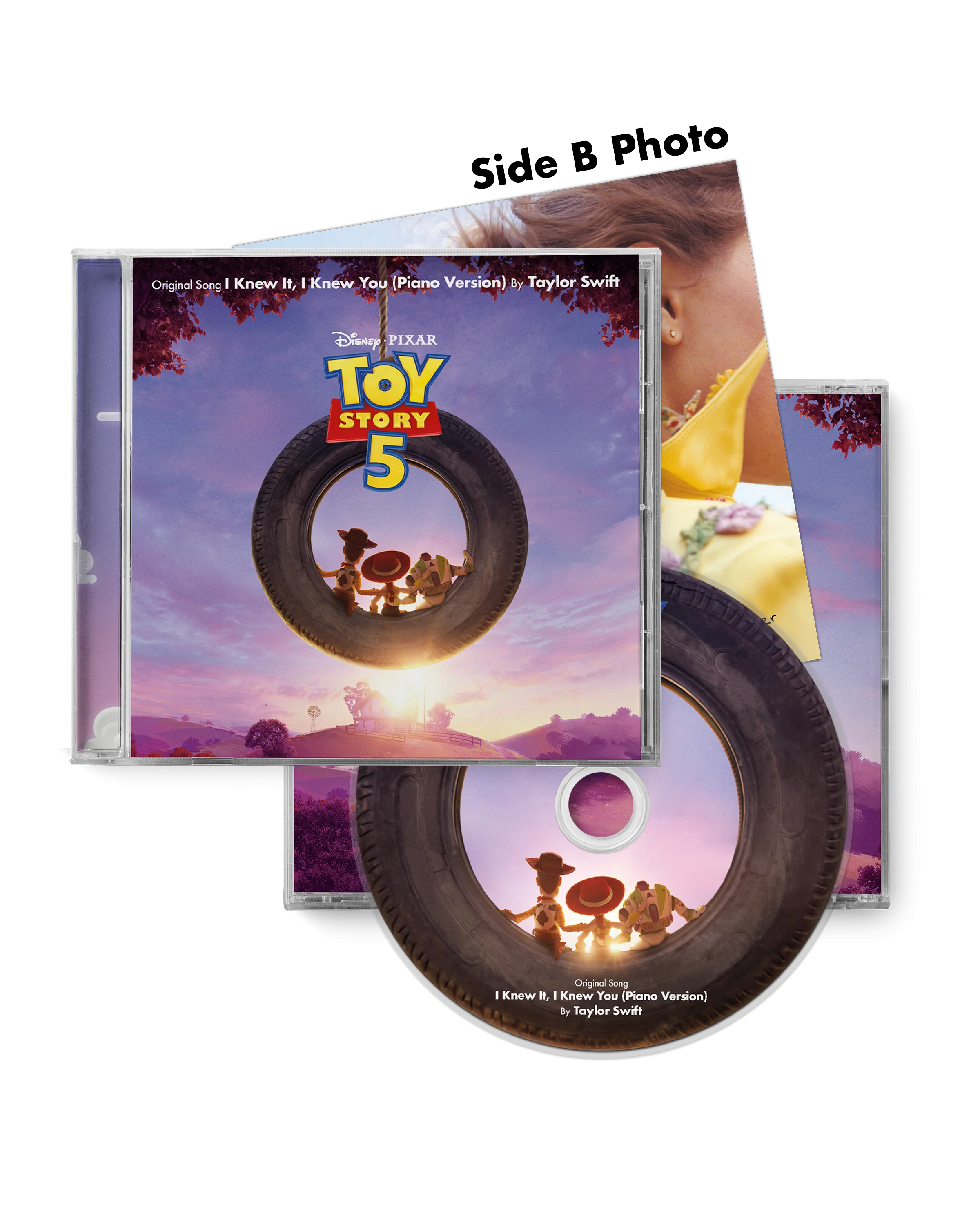 Taylor Swift -  "I knew It, I Knew You" Toy Story 5 - CD collection