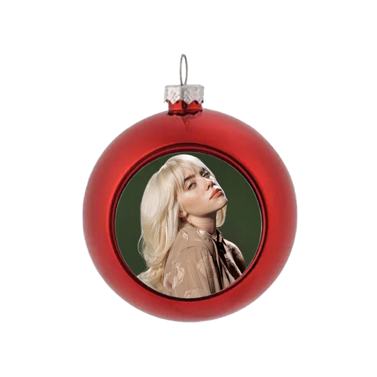 Billie Eilish- Esfera navideña